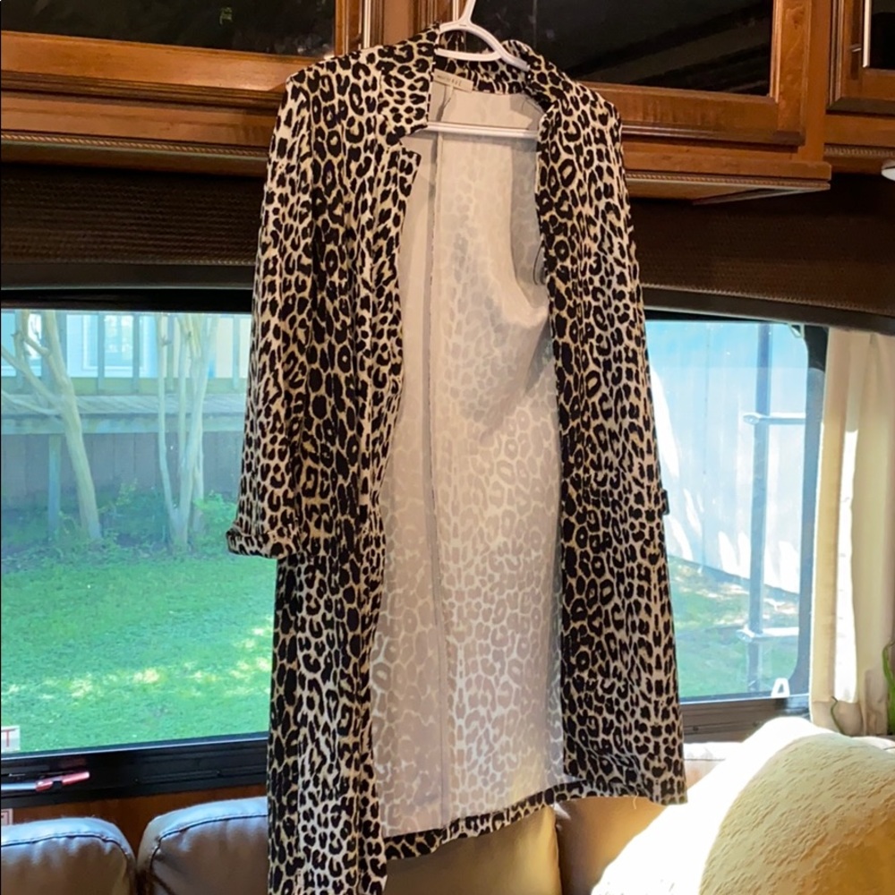 Leopard 3/4 Sleeve Tunic
